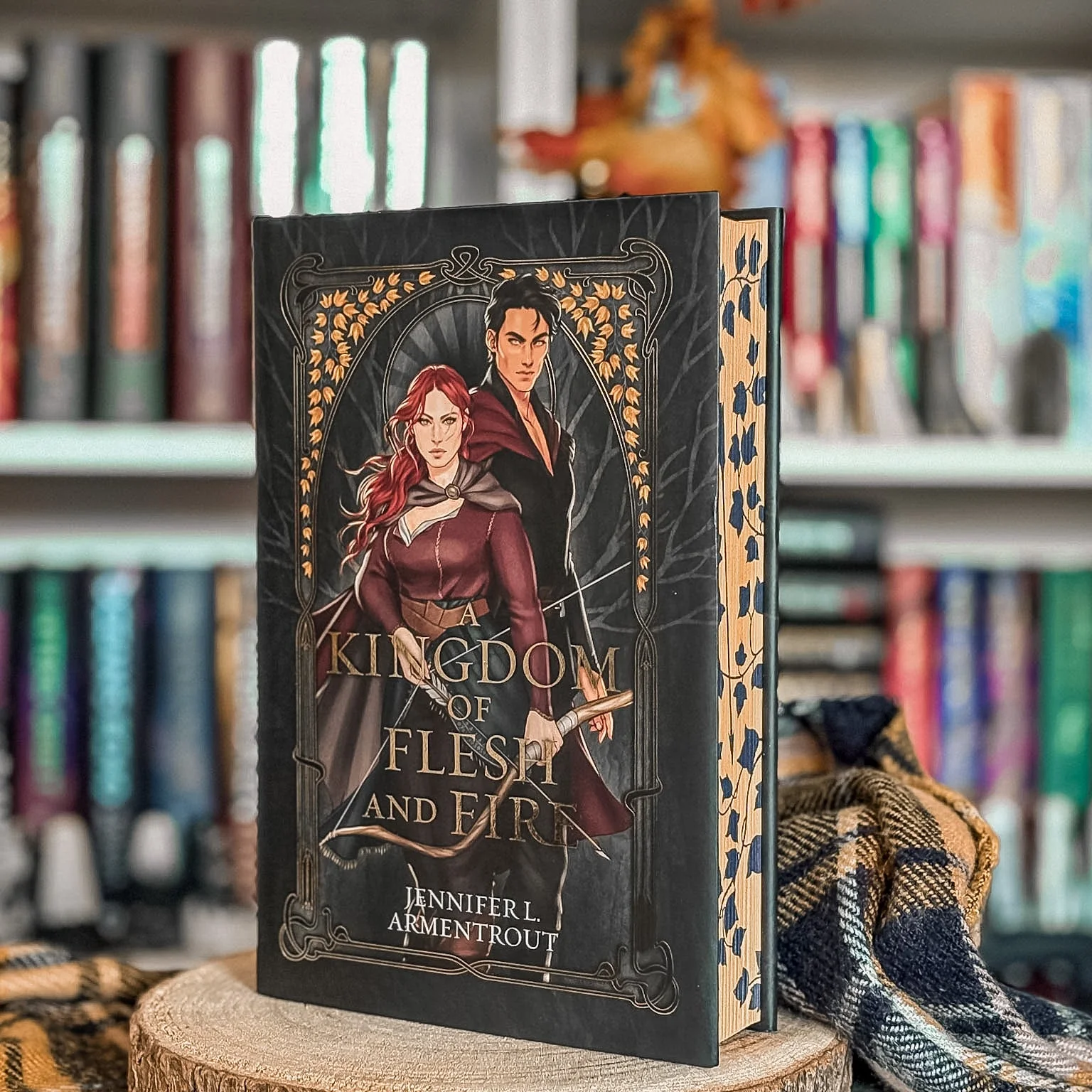 A Kingdom of Flesh and Fire by Jennifer L. Armentrout (Illumicrate Exclusive)