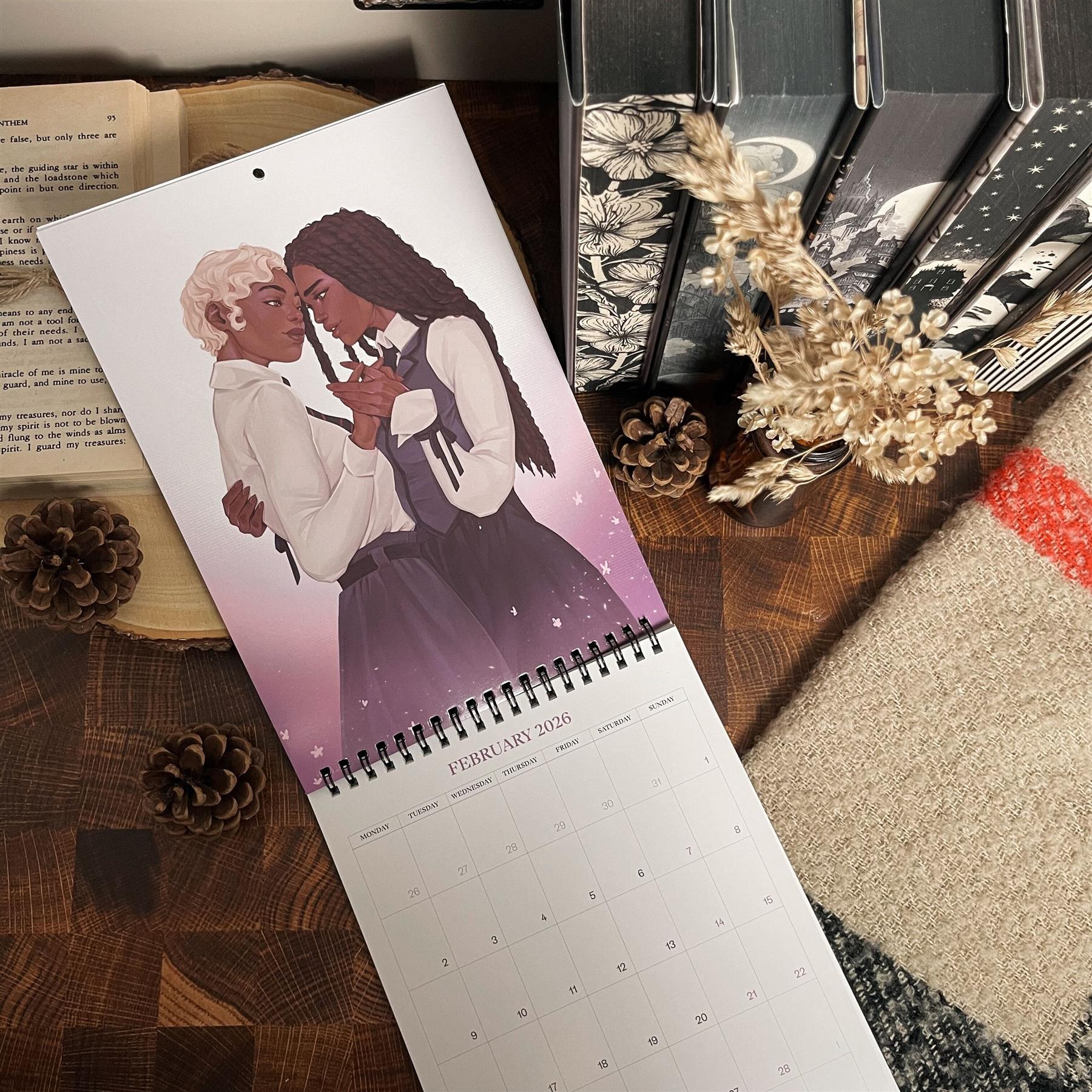 Academic Rivals 2026 Wall Calendar - Image 3