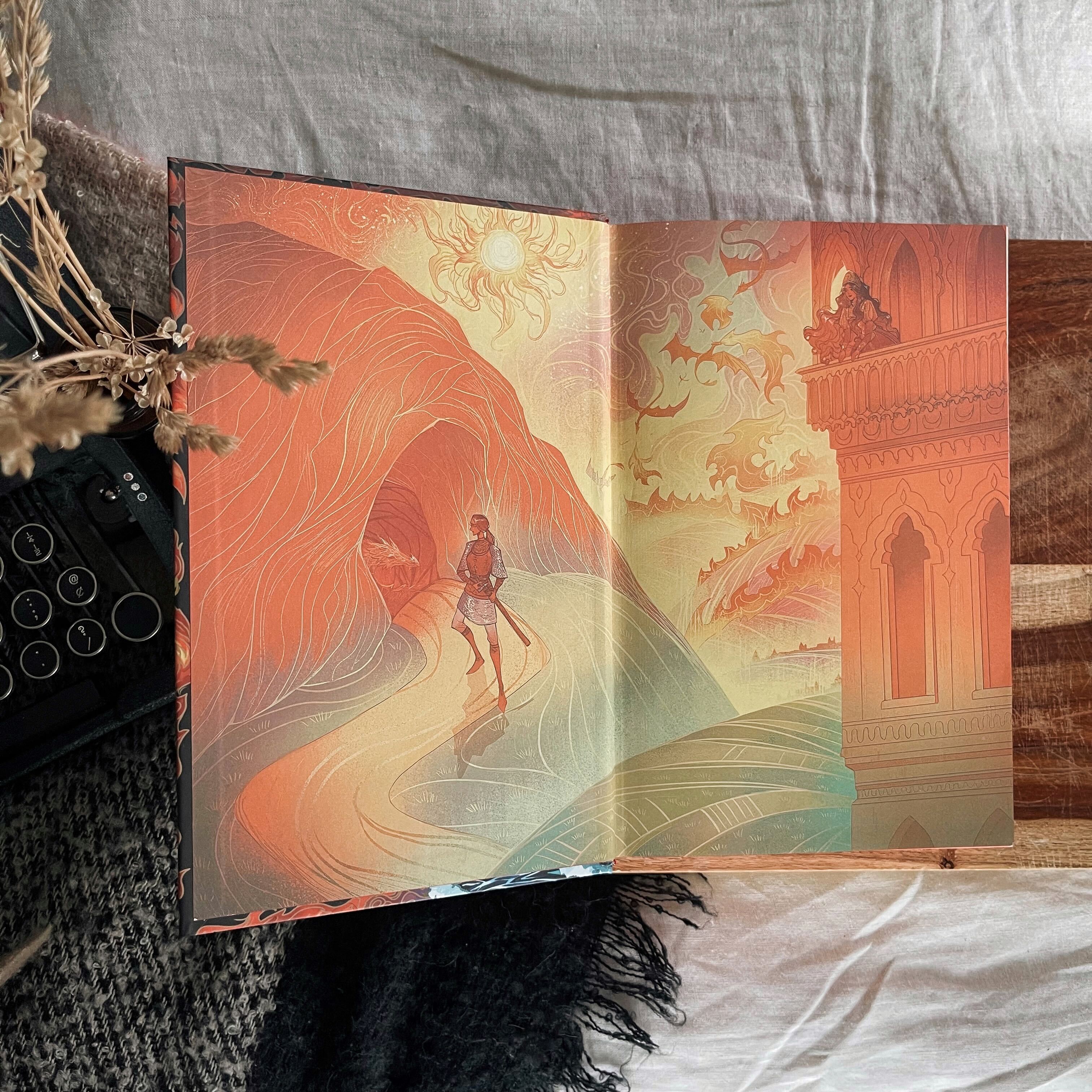 Among The Burning Flowers by Samantha Shannon (llumicrate Exclusive) - Image 3