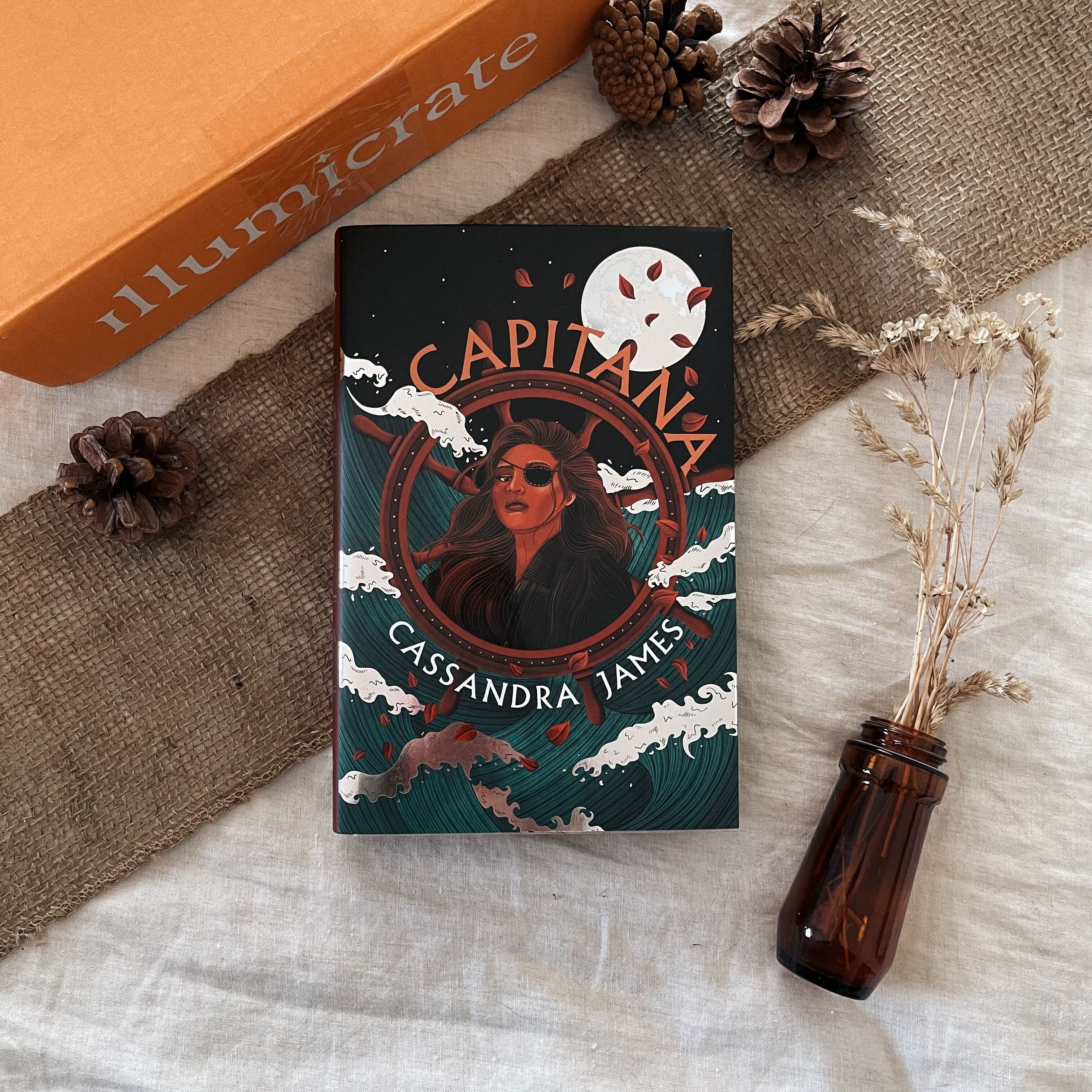 Capitana by Cassandra James book only (Illumicrate 'You Made a Rebel' Exclusive)