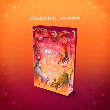 Dark Star Burning, Ash Falls White by Amélie Wen Zhao (Illumicrate Exclusive) - Image 2