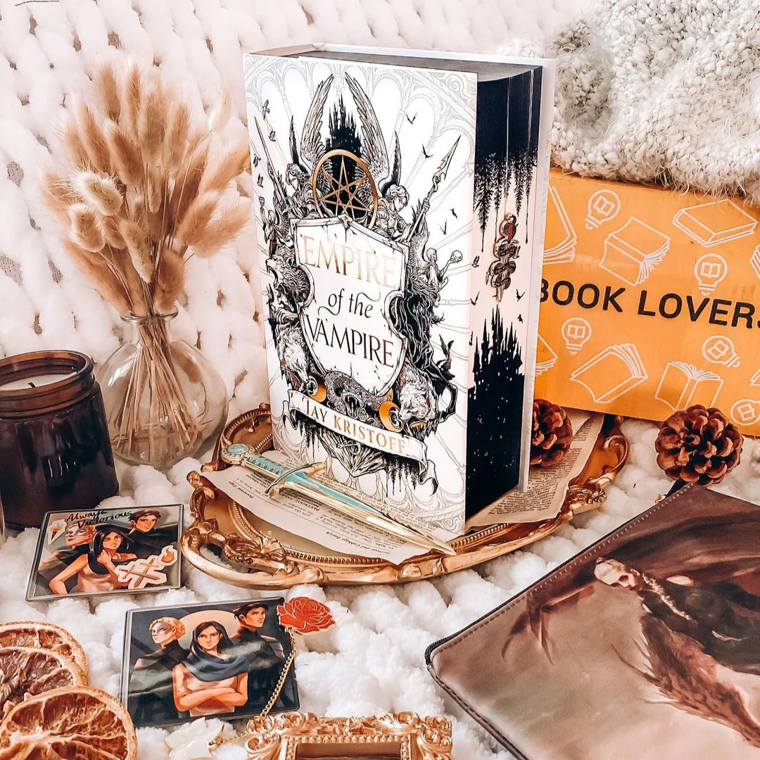 Empire of the Vampire by Jay Kristoff book only (Illumicrate 'To the Bitter End' exclusive)
