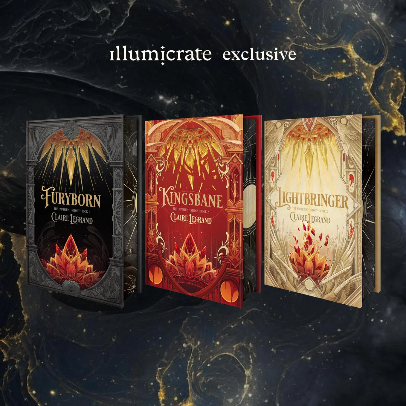 Empirium Trilogy set by Claire Legrand (Illumicrate Exclusive) - Image 3