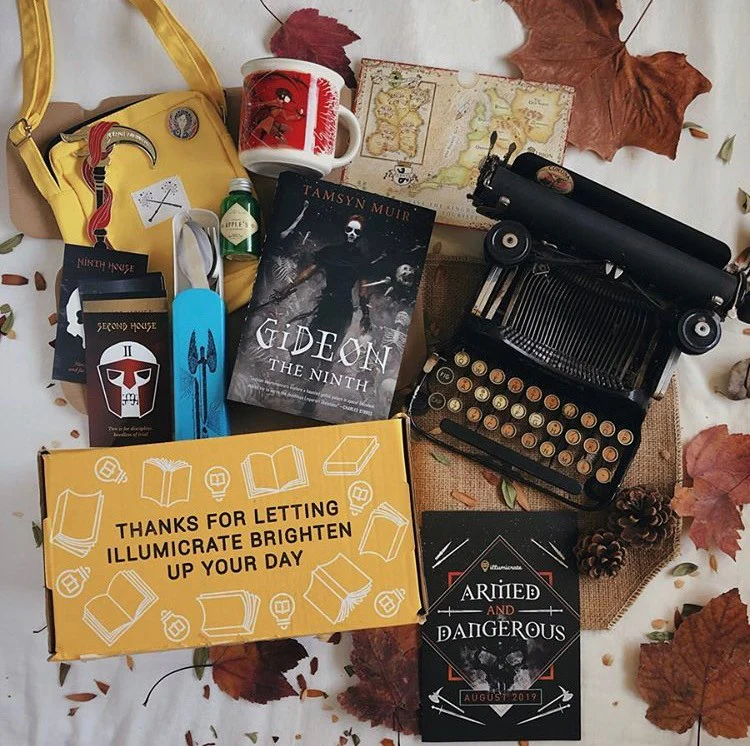 Gideon the Ninth by Tamsyn Muir (Illumicrate 'Armed and Dangerous' Exclusive)