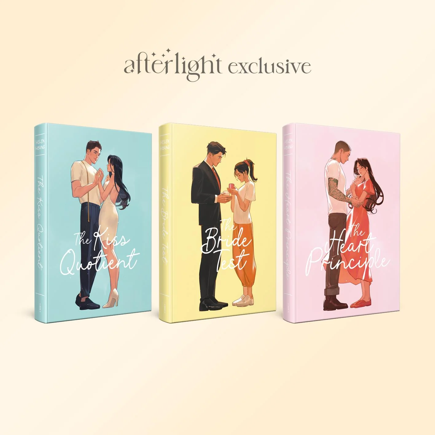 The Kiss Quotient Series by Helen Hoang (Afterlight Exclusive) - Image 3