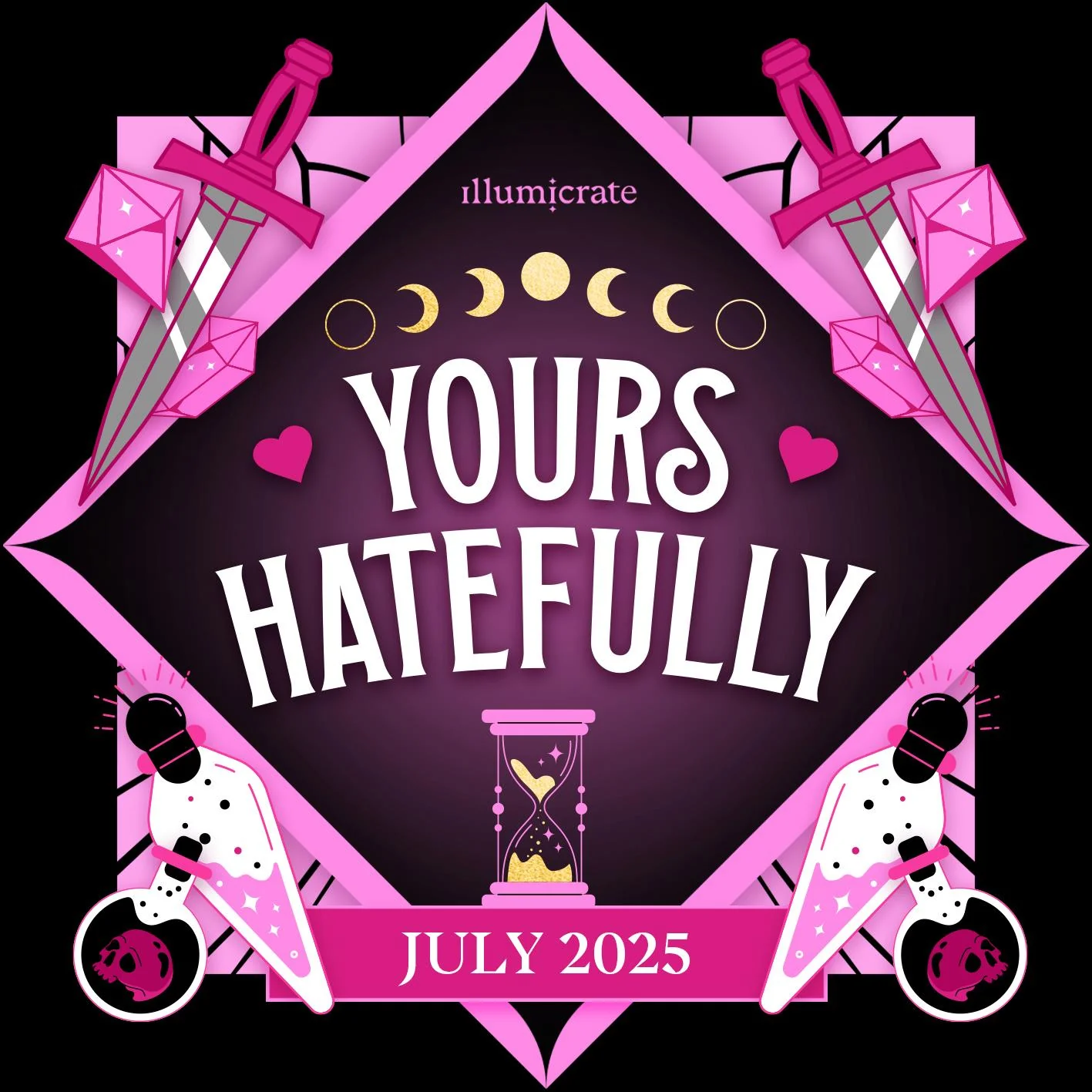 The Irresistible Urge to Fall for Your Enemy by Brigette Knightley full box (Illumicrate 'Yours Hatefully' Exclusive) - Image 3