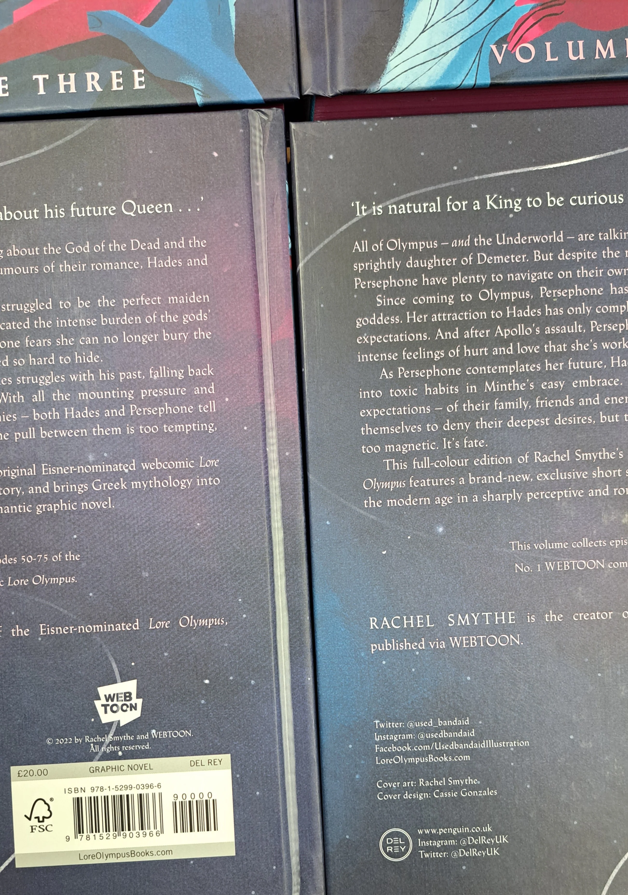 Lore Olympus Volume 3 by Rachel Smythe (Light Defect) (Illumicrate Exclusive) - Image 3