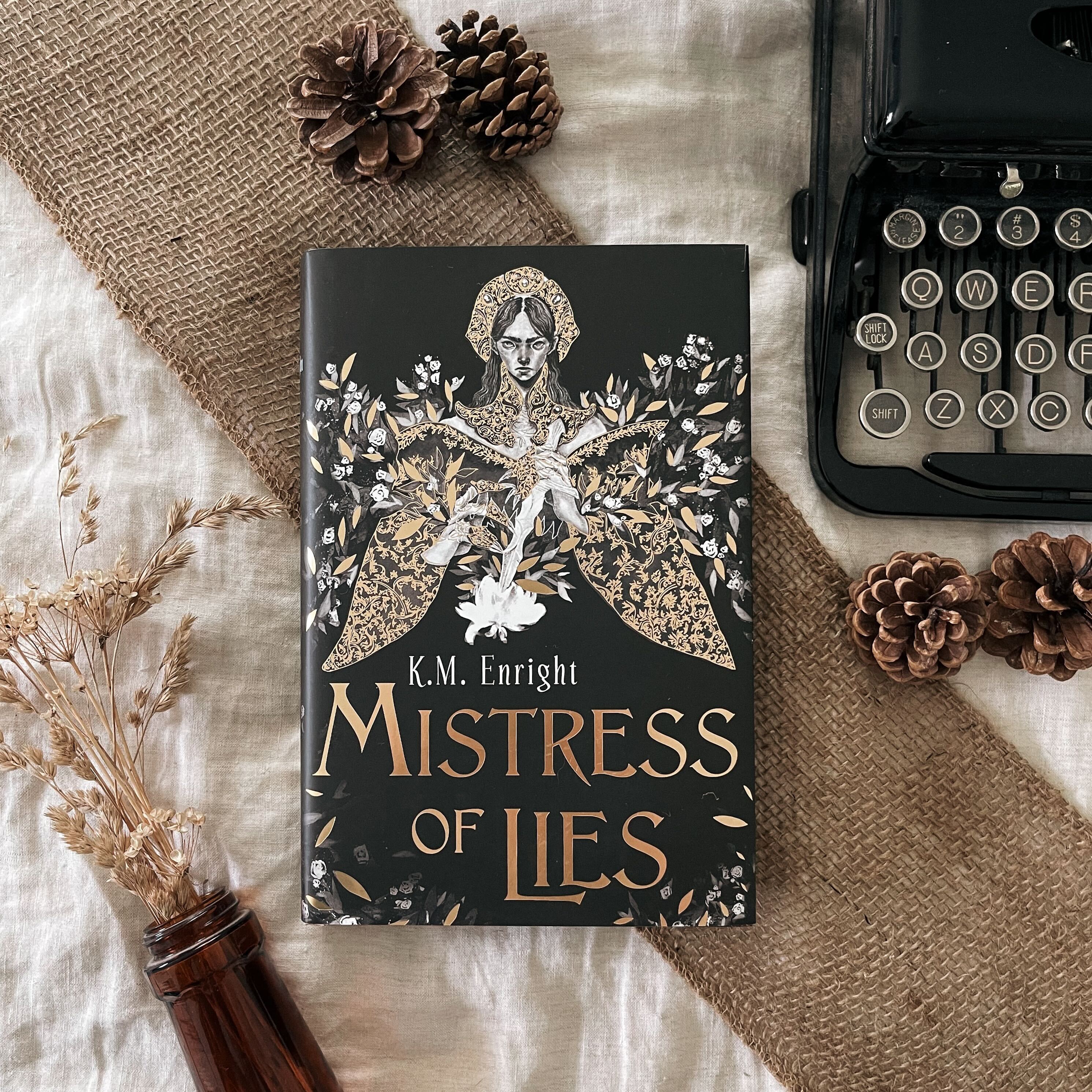 Mistress of Lies by K. M. Enright book only (Illumicrate 'Look What You Made Me Do' exclusive)