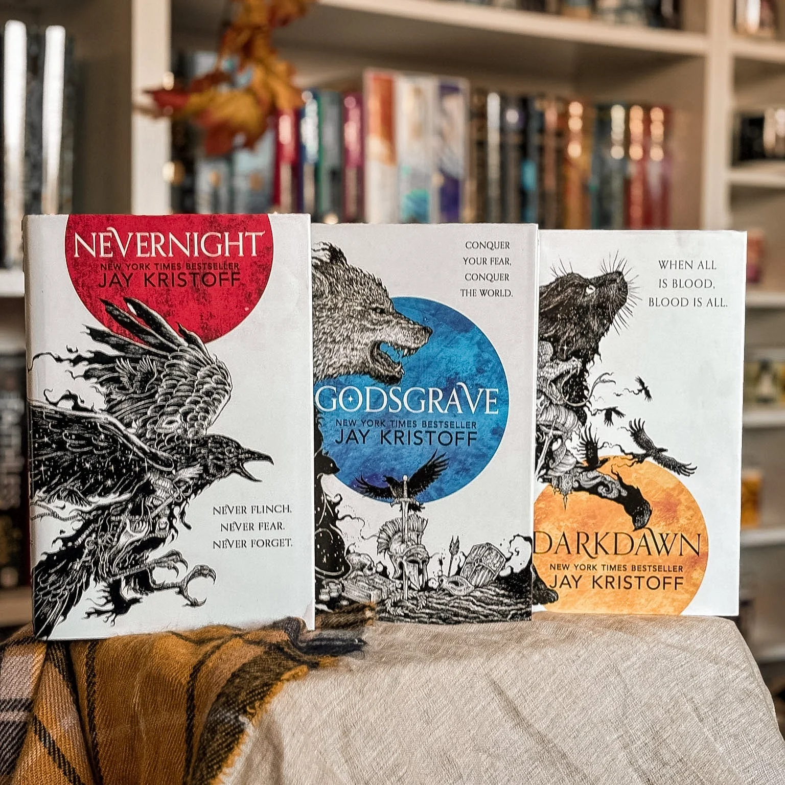 Nevernight Set by Jay Kristoff (Illumicrate Edition)