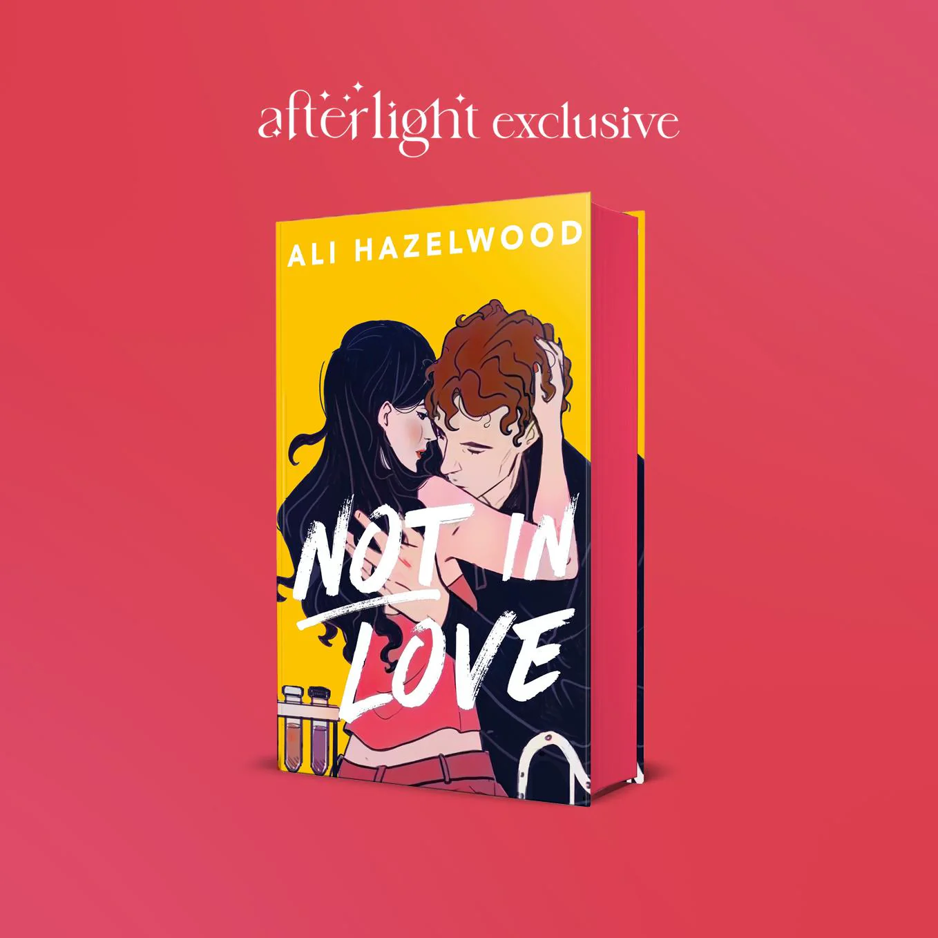 Not In Love by Ali Hazelwood with alternate dust jacket (Afterlight Exclusive) - Image 2