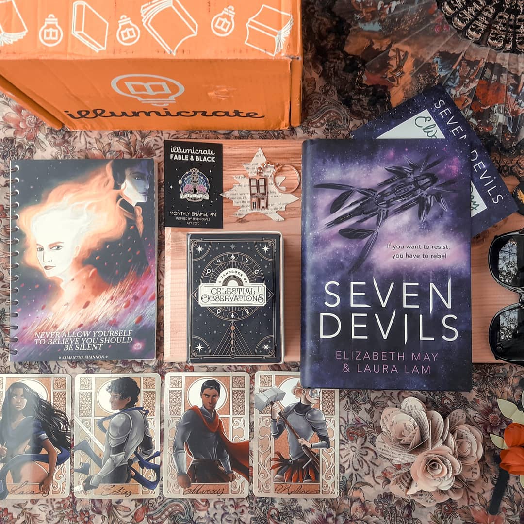 Seven Devils by Elizabeth May and Laura Lam (Illumicrate 'We Are the Resistance' Exclusive)