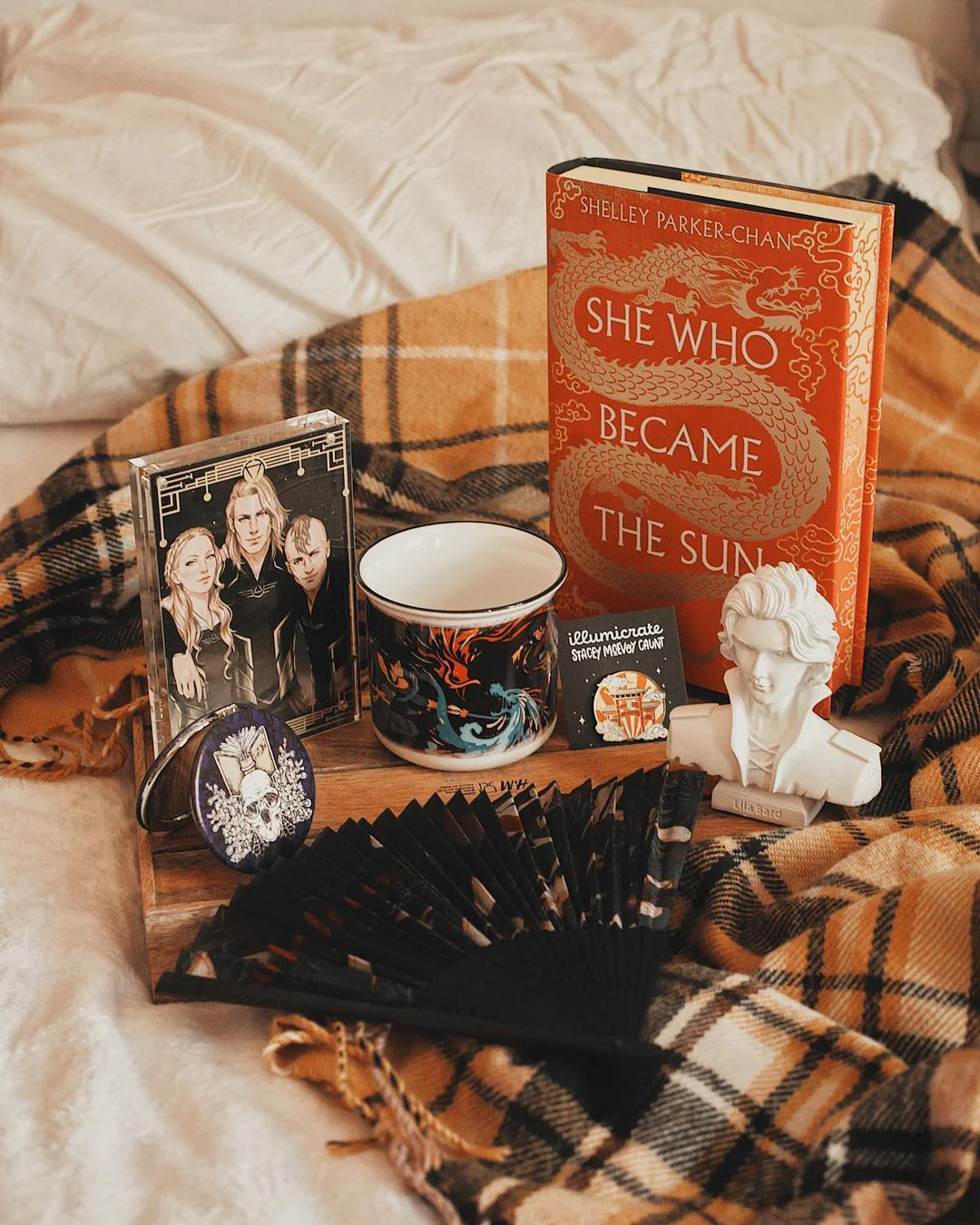 She Who Became the Sun by Shelley Parker-Chan (Illumicrate 'Never Enough' Exclusive)