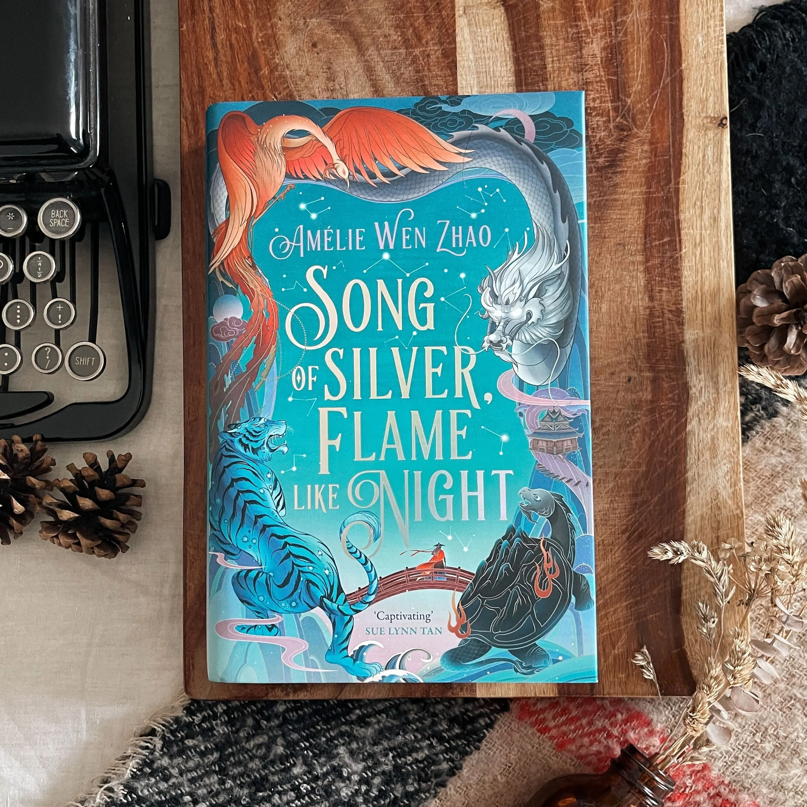 Song of Silver, Flame Like Night by Amelie Wen Zhao book only (Illumicrate 'Into the Fire' Exclusive)