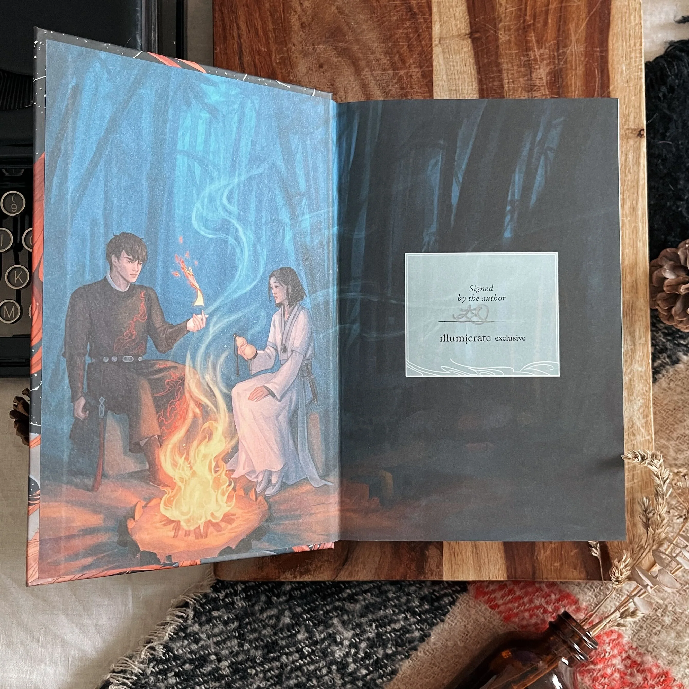 Song of Silver, Flame Like Night by Amelie Wen Zhao book only (Illumicrate 'Into the Fire' Exclusive) - Image 3