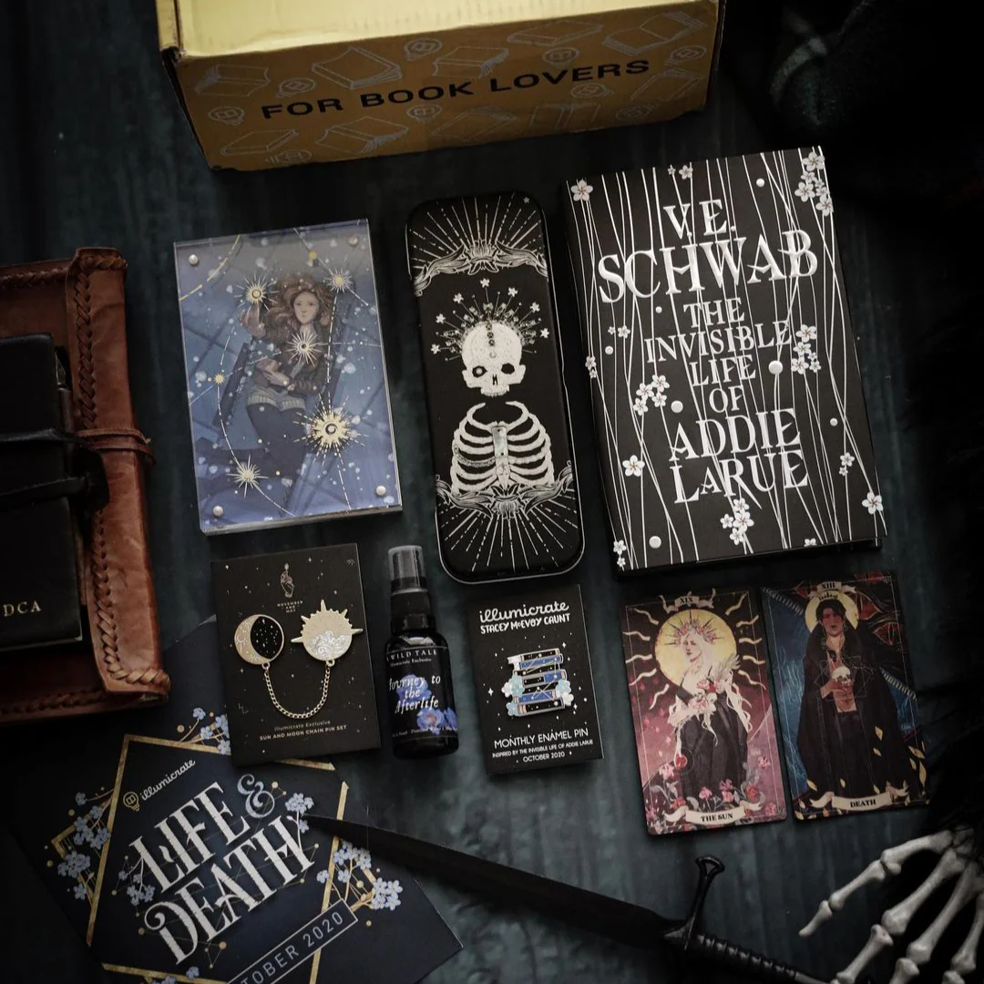 The Invisible Life of Addie LaRue by V.E Schwab (Illumicrate 'Life and Death' Exclusive)