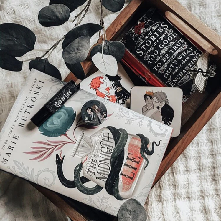The Midnight Lie by Marie Rutkoski (Illumicrate 'Sparks Fly' Exclusive)