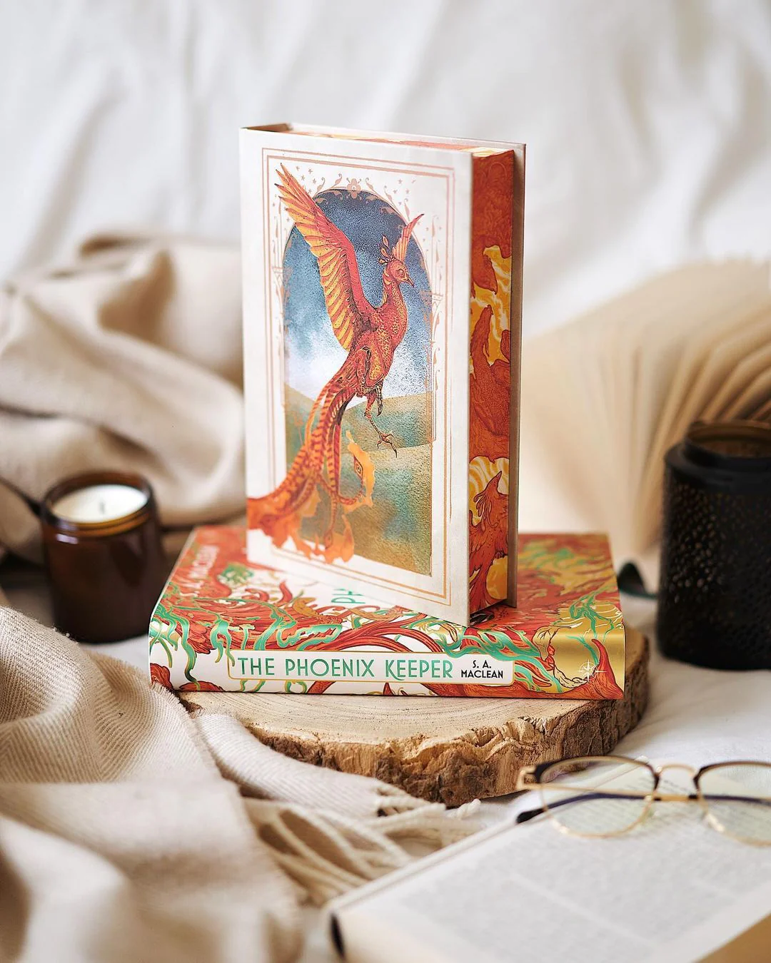 The Phoenix Keeper by S.A. Maclean Book Only (Illumicrate 'Magical Menagerie' Exclusive)
