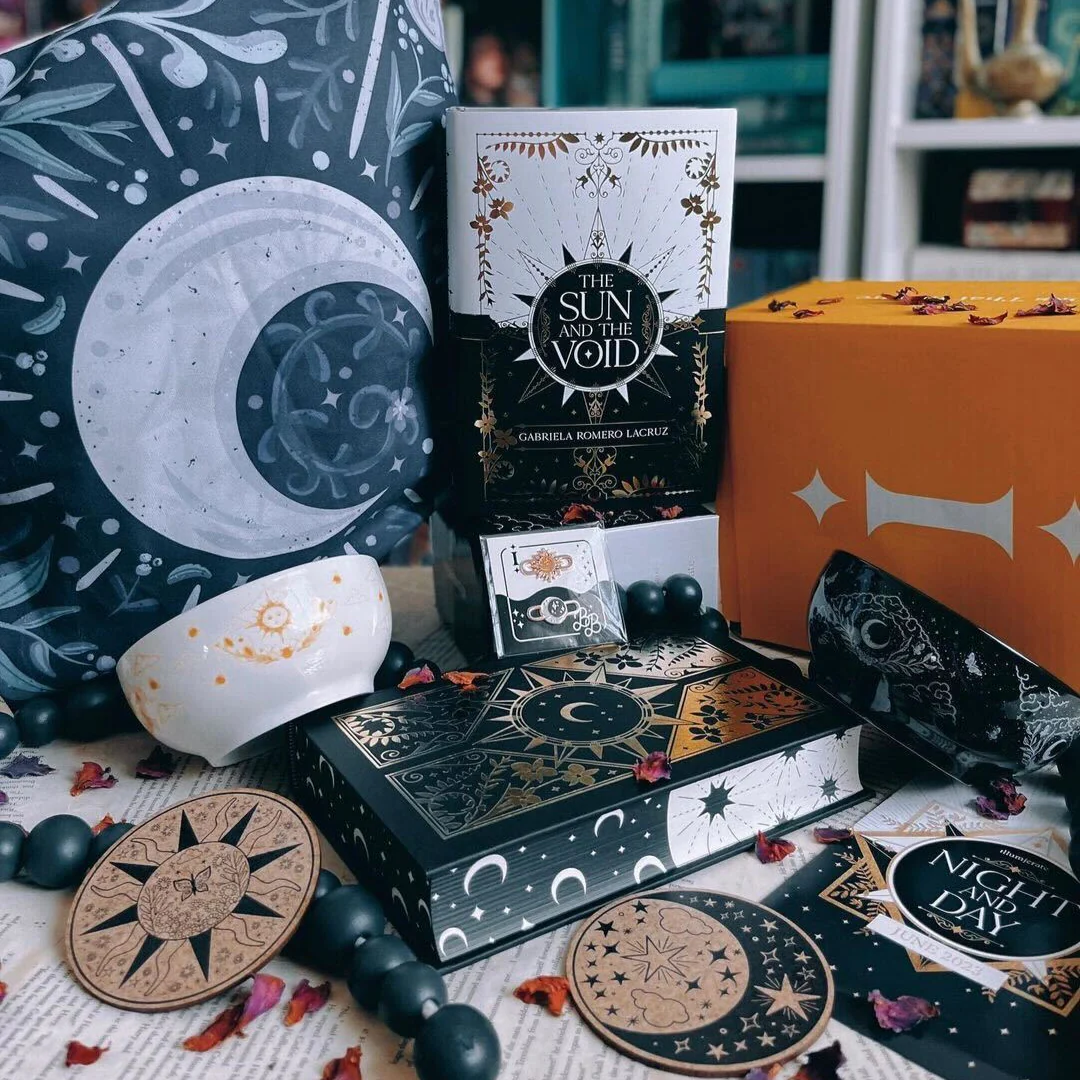 The Sun and the Void by Gabriela Romero Lacruz Full Box (Illumicrate 'Night and Day' Exclusive)